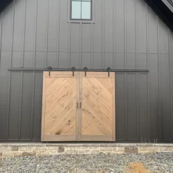 Exterior barn doors