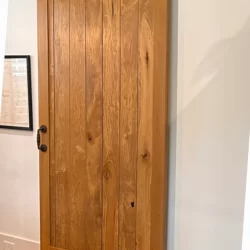 Oak looking door