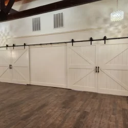 wedding venue barn doors