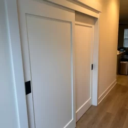 simple panel barn door