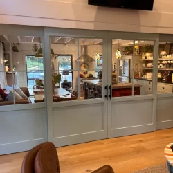 Kitchen rolling doors