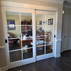 Glass Barn Door